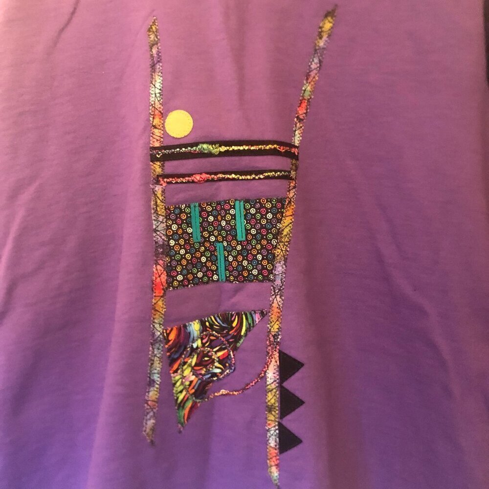 Nuviews Creations Hand-Crafted Patchwork Purple S… - image 7